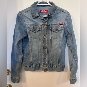 dish denim division Women’s  Light Blue Denim Jacket size M